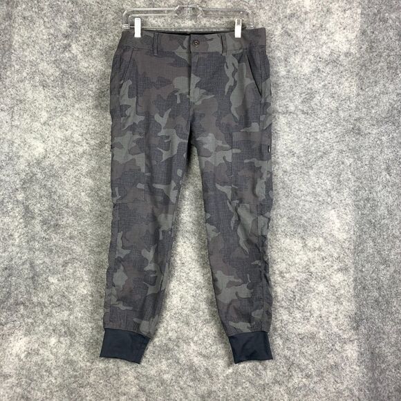 Prana Pants - Prana Women's Gray Camo Jogger Pants